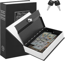 Load image into Gallery viewer, Key Locking Secret Book Safe