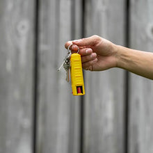 Load image into Gallery viewer, Police Magnum Pepper Spray Keychain Bulk Set- Tactical Self Defense Maximum Strength OC- Safety Key Chains for Women & Men - Made in The USA-7 Pack Rainbow INJ