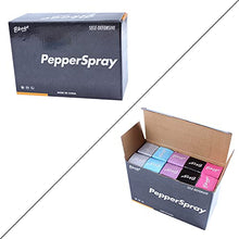 Load image into Gallery viewer, 10 Pcs Pepper Spray Keychain Set for Women Girls - Maximum Strength Defense - Quick Release Key Ring for Easy Access - Finger Grip for Accurate Aim - 25 Bursts & 10 ft Range - 20ML