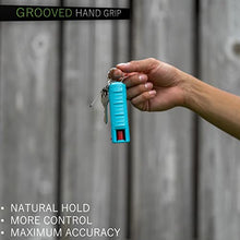 Load image into Gallery viewer, Police Magnum Pepper Spray Keychain Bulk Set- Tactical Self Defense Maximum Strength OC- Safety Key Chains for Women & Men - Made in The USA-7 Pack Rainbow INJ