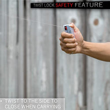 Load image into Gallery viewer, Police Magnum Pepper Spray Keychain Bulk Set- Tactical Self Defense Maximum Strength OC- Safety Key Chains for Women & Men - Made in The USA-7 Pack Rainbow INJ