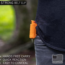 Load image into Gallery viewer, Police Magnum Pepper Spray Keychain Bulk Set- Tactical Self Defense Maximum Strength OC- Safety Key Chains for Women & Men - Made in The USA-7 Pack Rainbow INJ