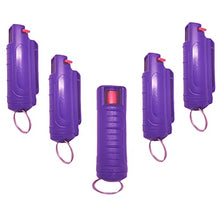Load image into Gallery viewer, 5pack Pepper Spray for Women Self Defense, 20mL Pepper Spray Keychain Bulk Pack