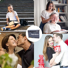 Load image into Gallery viewer, 10 Pcs Pepper Spray Keychain Set for Women Girls - Maximum Strength Defense - Quick Release Key Ring for Easy Access - Finger Grip for Accurate Aim - 25 Bursts & 10 ft Range - 20ML