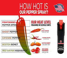 Load image into Gallery viewer, Wholesale Lot (12Pc) Pepper Spray Maximum Strength 1/2 oz Compact Size Police Grade Formula Best Self Defense Tool for Women with Leather Case (Purple (12-Pack))