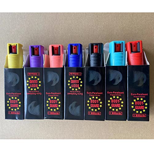 7pack Pepper Spray Keychain for Women Self Defense, 20mL Pepper Spray