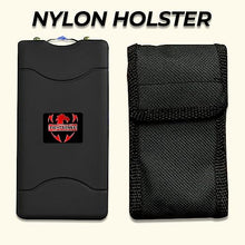 Load image into Gallery viewer, Wholesale Lot (12 Pc) Super Heavy Duty Stun Gun for Self Defense with Bright Led Flashlight, Rechargeable Battery, Nylon Holsters with Belt Loop for Easy Cary (Multi)