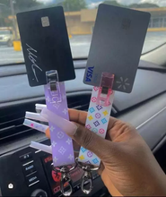 Load image into Gallery viewer, Wholesale Credit Card Grabber Keychain for Long Nails