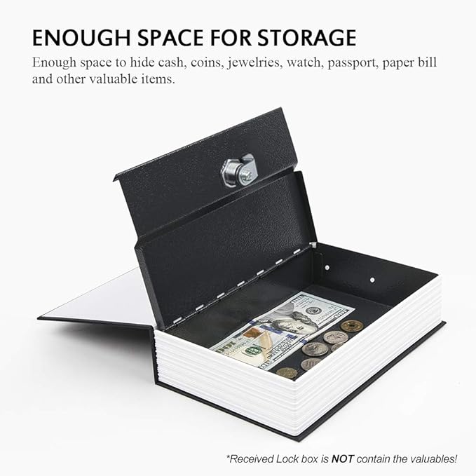 Key Locking Secret Book Safe – Self Shield USA, LLC