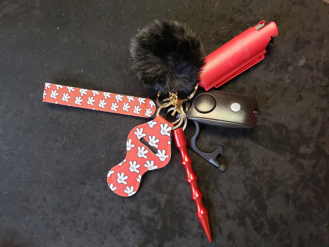 Kailyn Custom Mickey Mouse Self-defense Keychain
